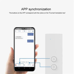 Mini Wireless Two-Way Real Time Bluetooth Language Voice Translator