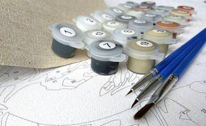 Modern City Night DIY Painting By Number Kit