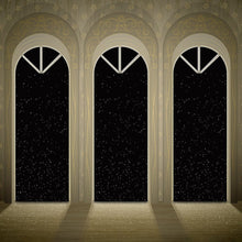 Load image into Gallery viewer, Modern Window Blinds Black City Night Light