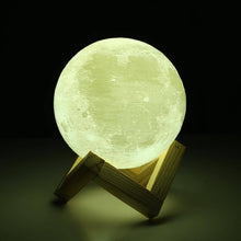 Load image into Gallery viewer, Moon Lamp Rechargeable