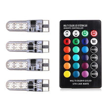 Load image into Gallery viewer, Multi-color Car LED Lights with Remote Control 194 168 501