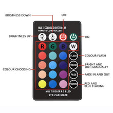 Load image into Gallery viewer, Multi-color Car LED Lights with Remote Control 194 168 501