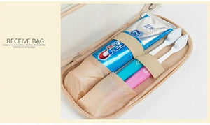 Multi-compartment Toiletry Organizer Travel Bag