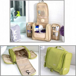 Multi-compartment Toiletry Organizer Travel Bag