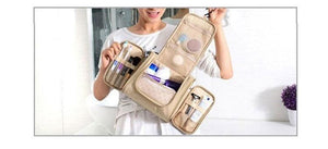 Multi-compartment Toiletry Organizer Travel Bag