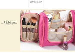 Multi-compartment Toiletry Organizer Travel Bag