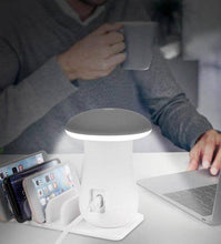 Load image into Gallery viewer, Multi-Port Fast Charging Dock &amp; Lamp