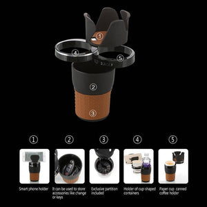 Multi-Purpose Car Cup Holder