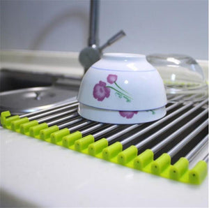 Multifunctional Foldable Dish Drying Rack
