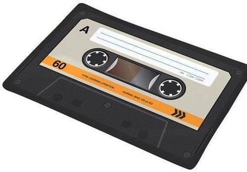 Non-Slip Vintage Cassette Tape Indoor Doormat