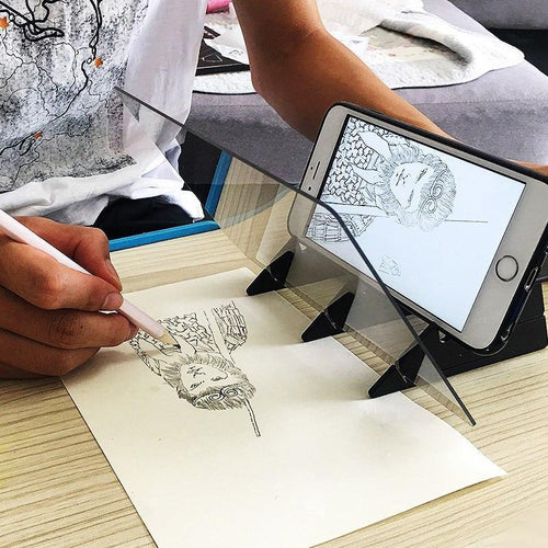Optical Drawing Board-Sketching Tool for Kids and Beginners