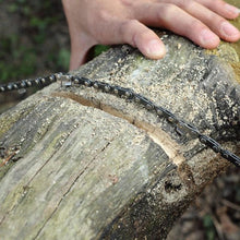 Load image into Gallery viewer, Outdoor Pocket Survival Hand Chainsaw