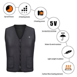 Outdoor Thermal Heating Vest
