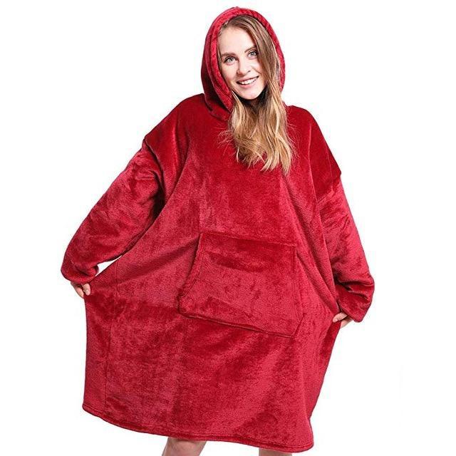 Oversized Cozy Blanket Sweatshirt