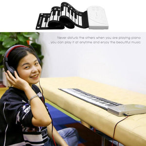 Piano Roll Up Portable Electronic Keyboard
