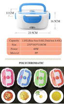 Load image into Gallery viewer, Portable Electric Heating Lunch Box