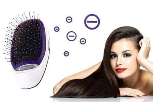 Portable Electric Ionic Hairbrush