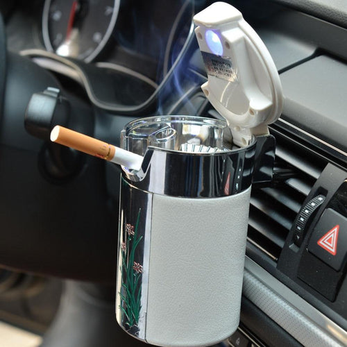 Portable LED Cigarette Ashtray