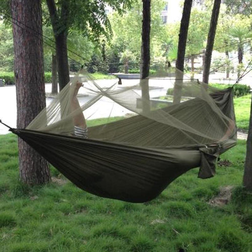 Portable Outdoor Mosquito Net Hammock