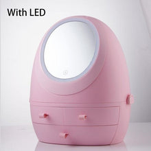 Load image into Gallery viewer, Cosmetic Organizer Box with LED Light