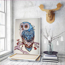 Load image into Gallery viewer, DIY Full Diamond Embroidery Owl
