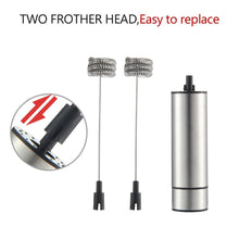 Load image into Gallery viewer, Cordless Milk Frother &amp; Foamer
