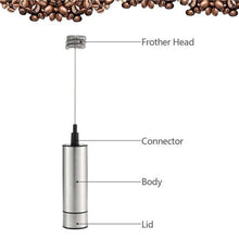 Load image into Gallery viewer, Cordless Milk Frother &amp; Foamer