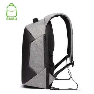 Anti-Theft USB Charging Laptop Backpack