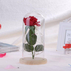 Enchanted Rose Flower Lamp