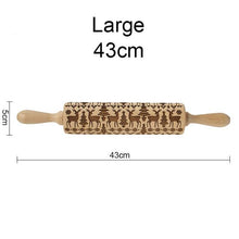Load image into Gallery viewer, Christmas Embossing Rolling Pin