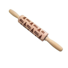 Load image into Gallery viewer, Christmas Embossing Rolling Pin