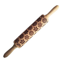Load image into Gallery viewer, Christmas Embossing Rolling Pin