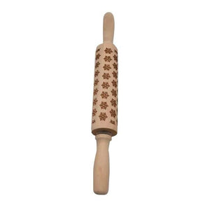 Christmas Embossing Rolling Pin