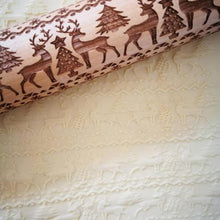 Load image into Gallery viewer, Christmas Embossing Rolling Pin