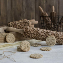 Load image into Gallery viewer, Christmas Embossing Rolling Pin
