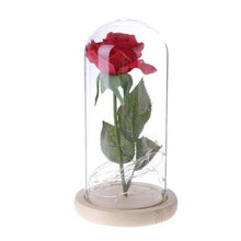 Load image into Gallery viewer, Enchanted Rose Flower Lamp