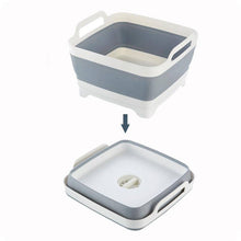 Load image into Gallery viewer, Foldable Kitchen Basket With Drain
