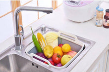 Load image into Gallery viewer, Foldable Kitchen Basket With Drain