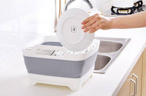 Foldable Kitchen Basket With Drain