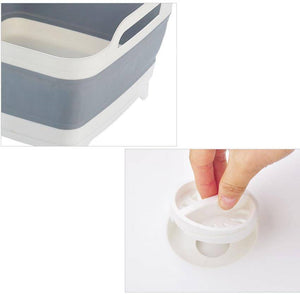 Foldable Kitchen Basket With Drain