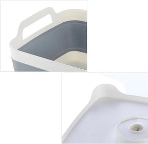 Foldable Kitchen Basket With Drain
