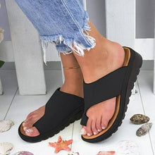 Load image into Gallery viewer, Bunion Corrector Platform Sandals