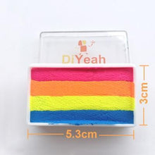 Load image into Gallery viewer, Rainbow Body Face Pint