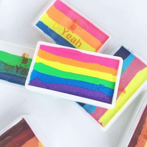 Rainbow Body Face Pint