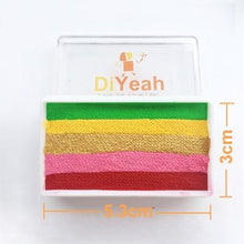 Load image into Gallery viewer, Rainbow Body Face Pint