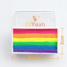 Load image into Gallery viewer, Rainbow Body Face Pint